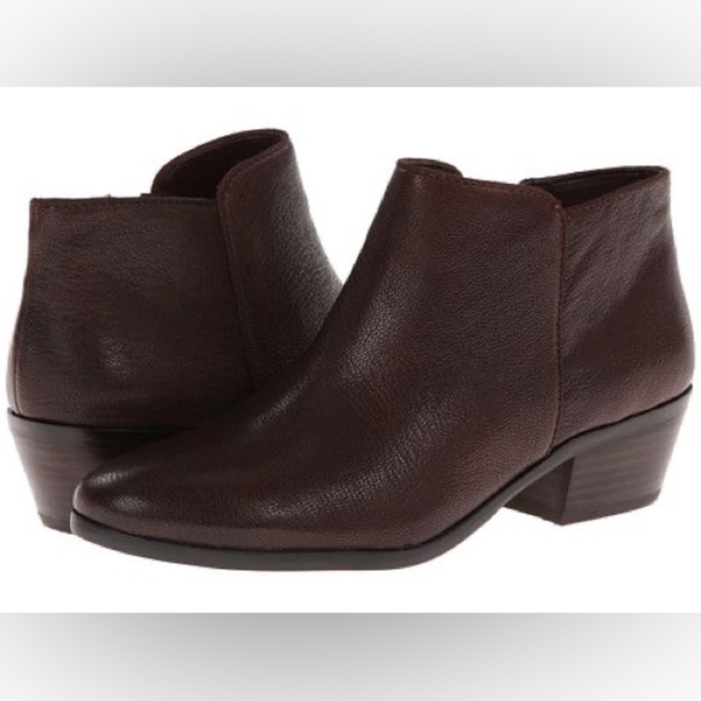 Sam Edelman Petty Chelsea Booties in Dark Brown